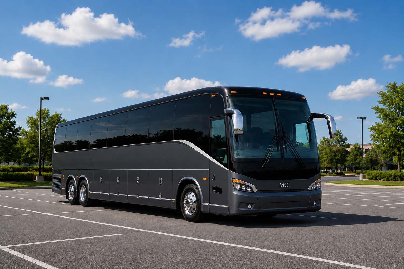 Charter bus rental in Seattle, WA